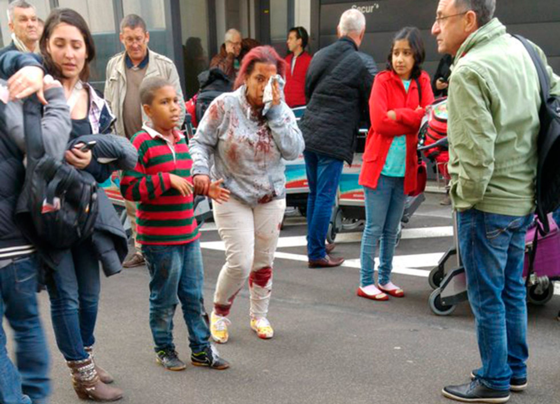 Suben video del momento exacto de ataque en Bélgica