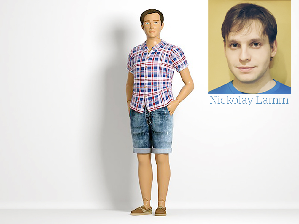 Artista crea al “Ken” “normal”