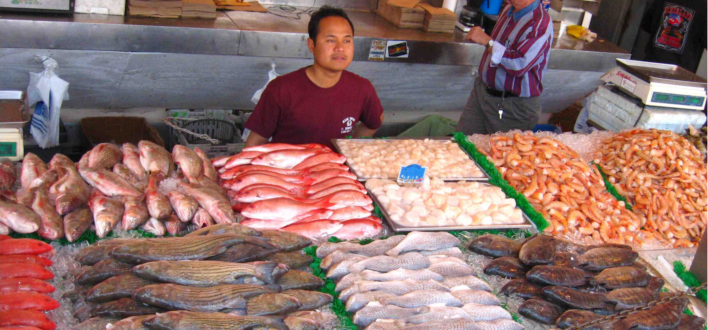 Pescado y mariscos, solo cocidos: Salud
