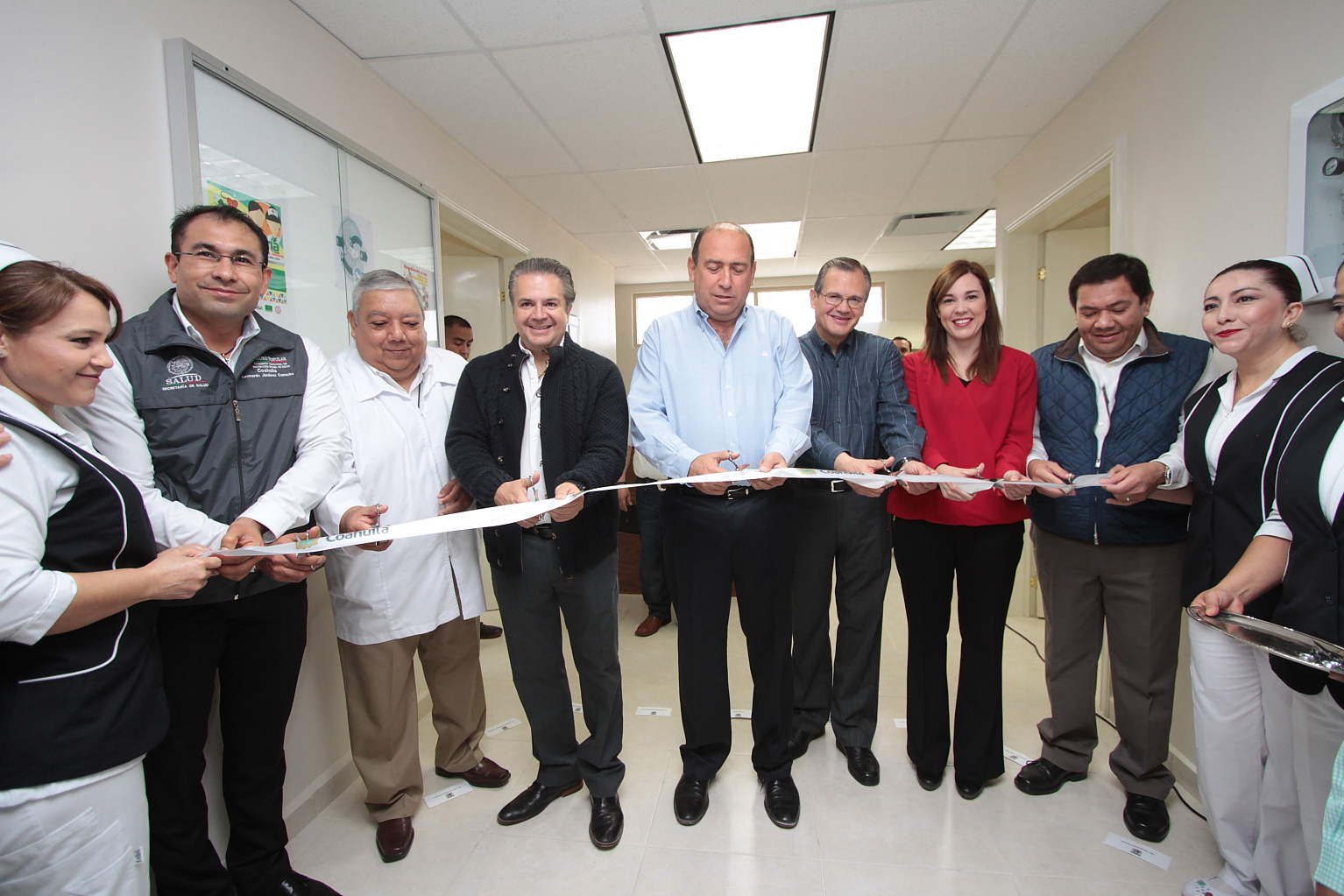 Destaca Rubén cobertura <br> hospitalaria en el estado