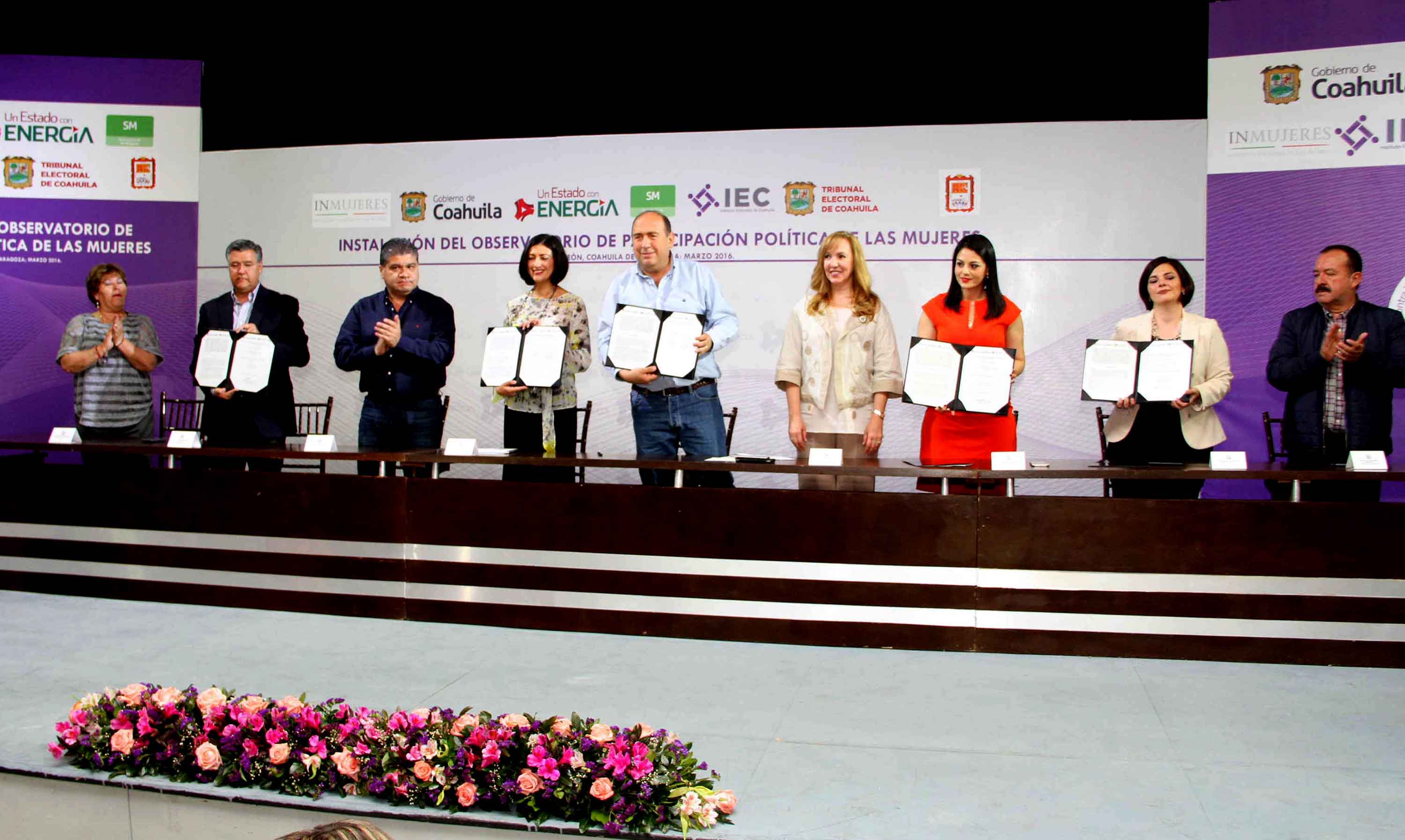 Coahuila a la vanguardia en paridad <br> legislativa: INMUJER