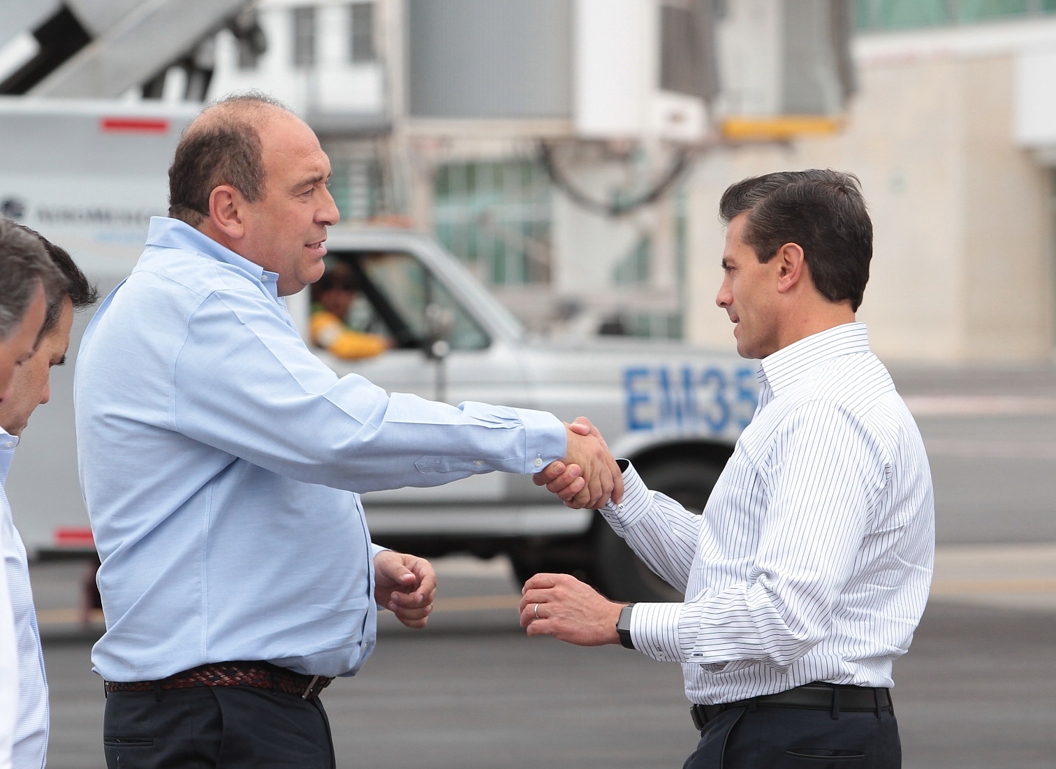 Acompaña Rubén en gira a Peña Nieto