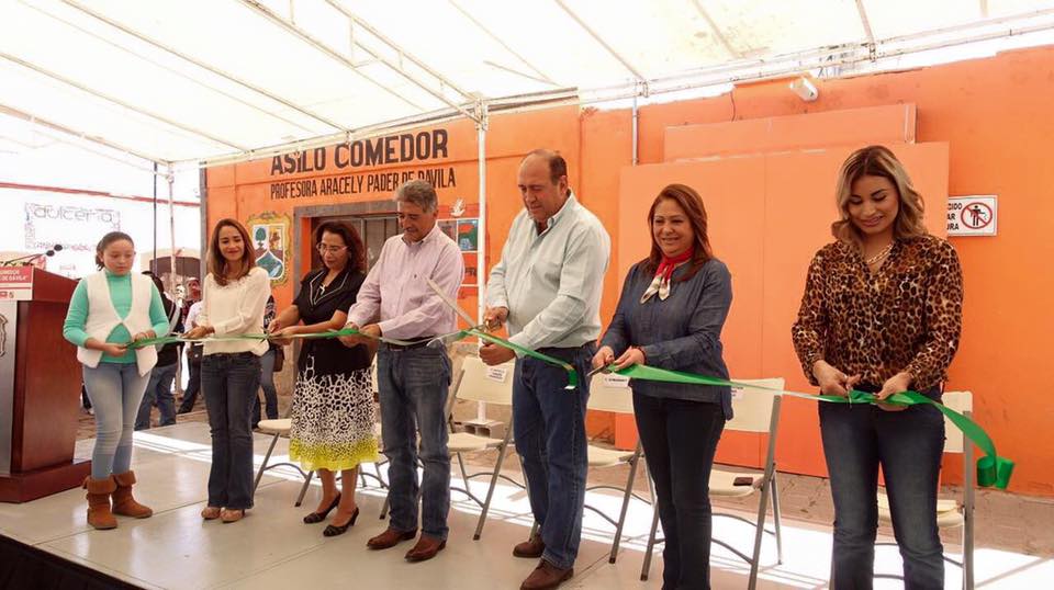 Inaugura Rubén comedor para adultos mayores