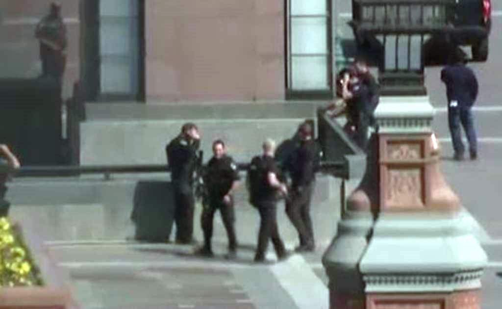 Desalojan Capitolio de Estados Unidos luego de un tiroteo