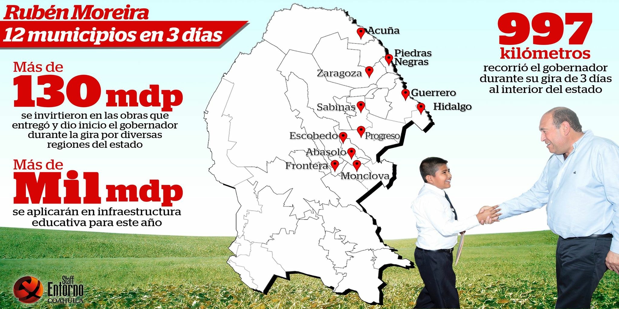 Recorre RMV el estado