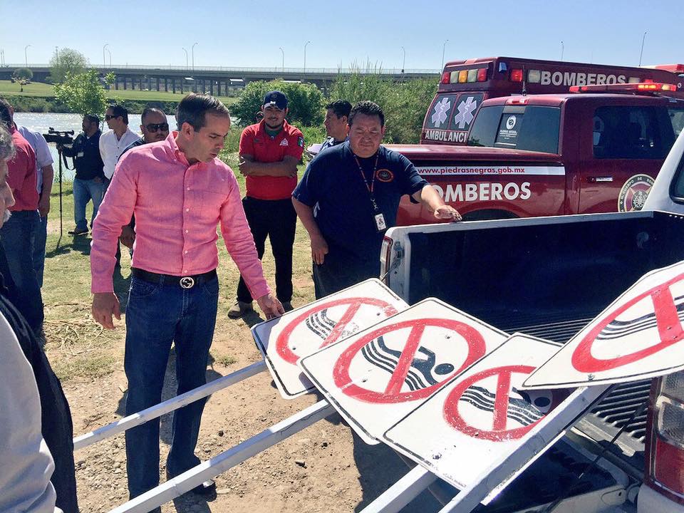 Supervisa Purón seguridad en Paseo del Río