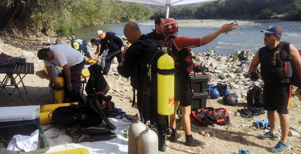 Encuentran a menor ahogado en un río