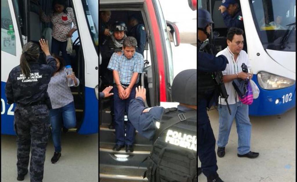 Trasladan a 18 maestros al penal de Nayarit