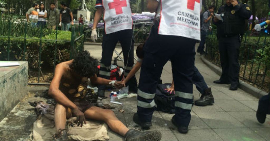 Hombre se inmola en la Cd. de México