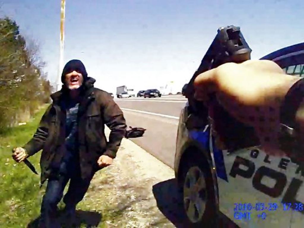 Muestra video policiaco disparo a quemarropa