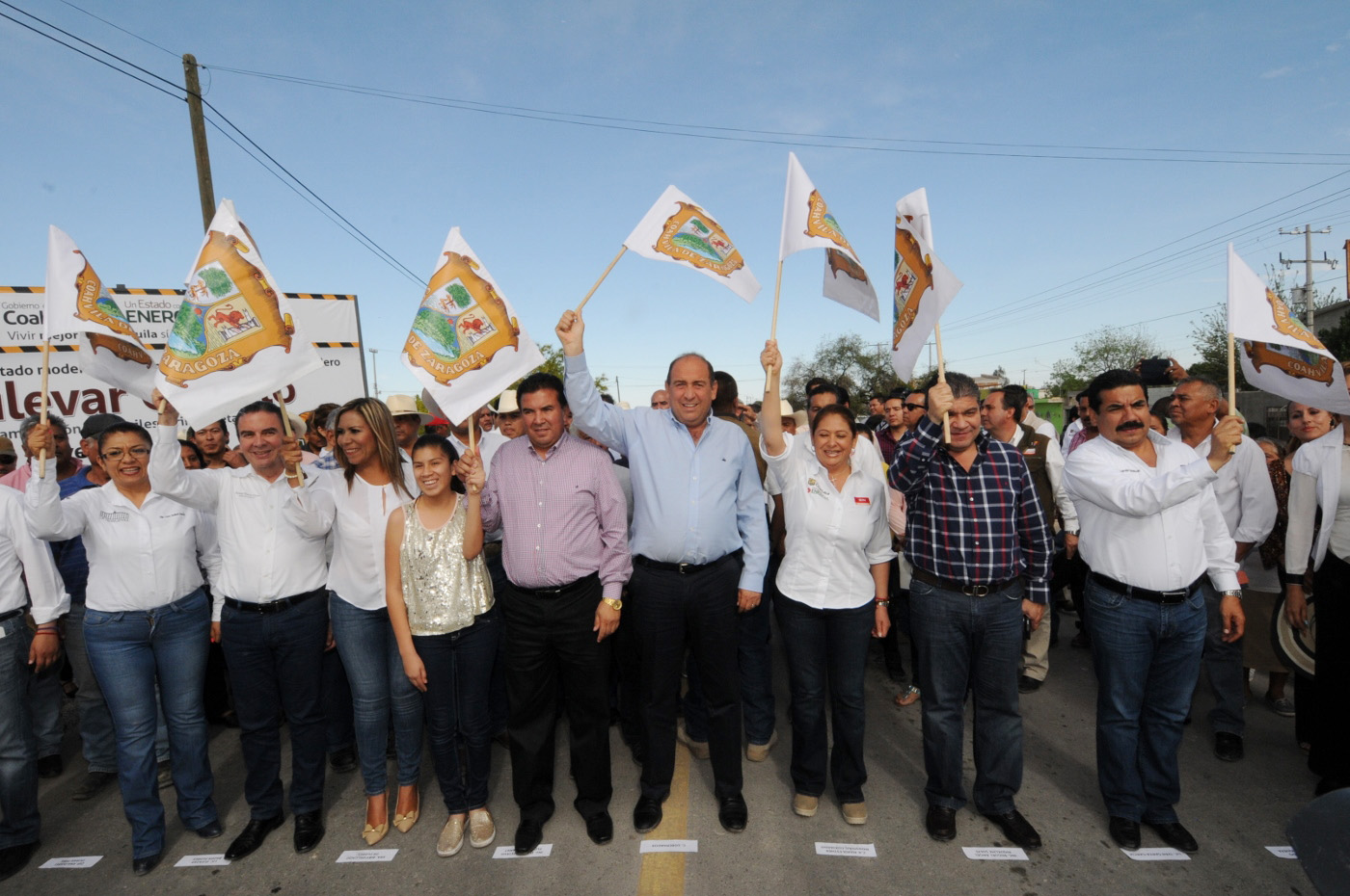 Arranca Rubén Moreira obra en<br>  Francisco I. Madero