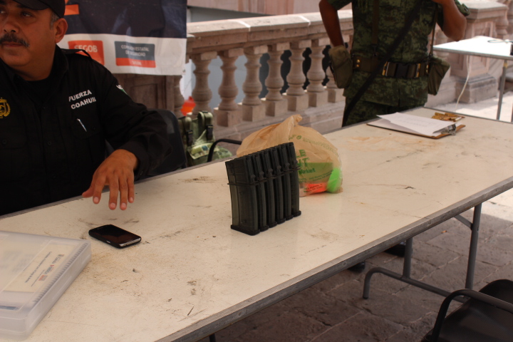Continúa Canje de Armas en Coahuila