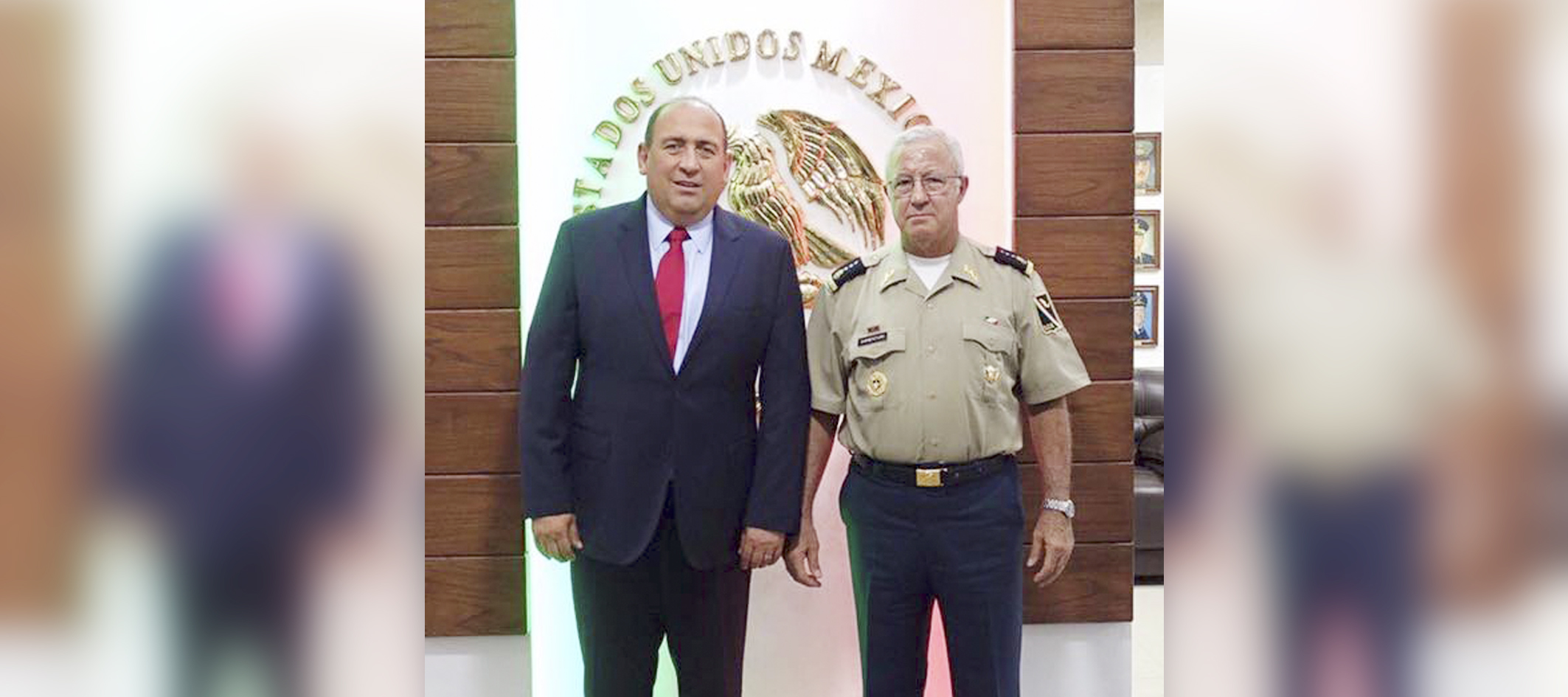 Revisa Rubén avance de infraestructura militar