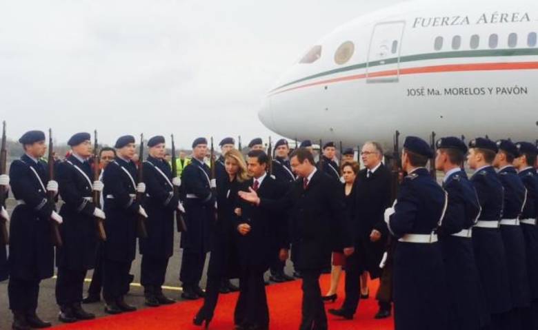 Peña Nieto llega a Alemania para visita de Estado