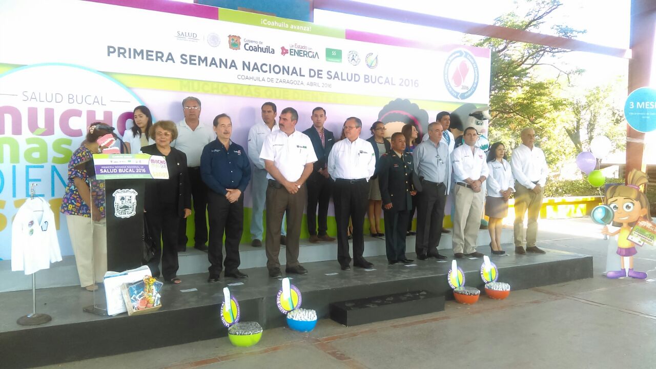 Inicia Semana de Salud Bucal; <br> atenderán a 150 mil coahuilenses