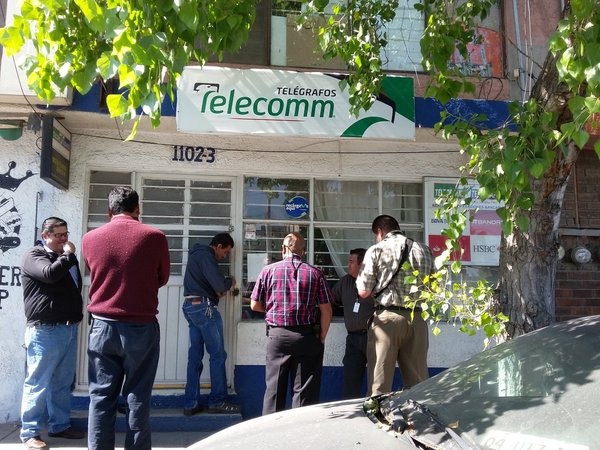 Asaltan oficina de Telégrafos, delincuentes escapan