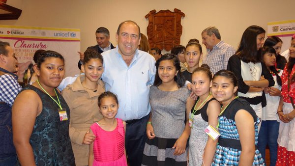 Reconoce Unicef labor de Coahuila en materia de derechos de la infancia
