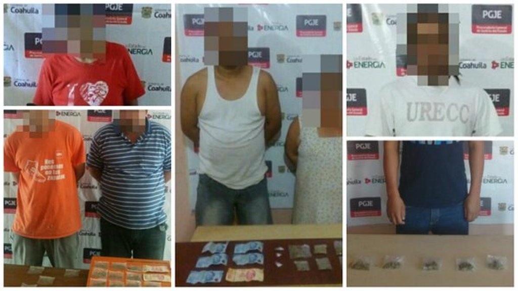 Detiene PGJE a siete personas en Región Carbonífera