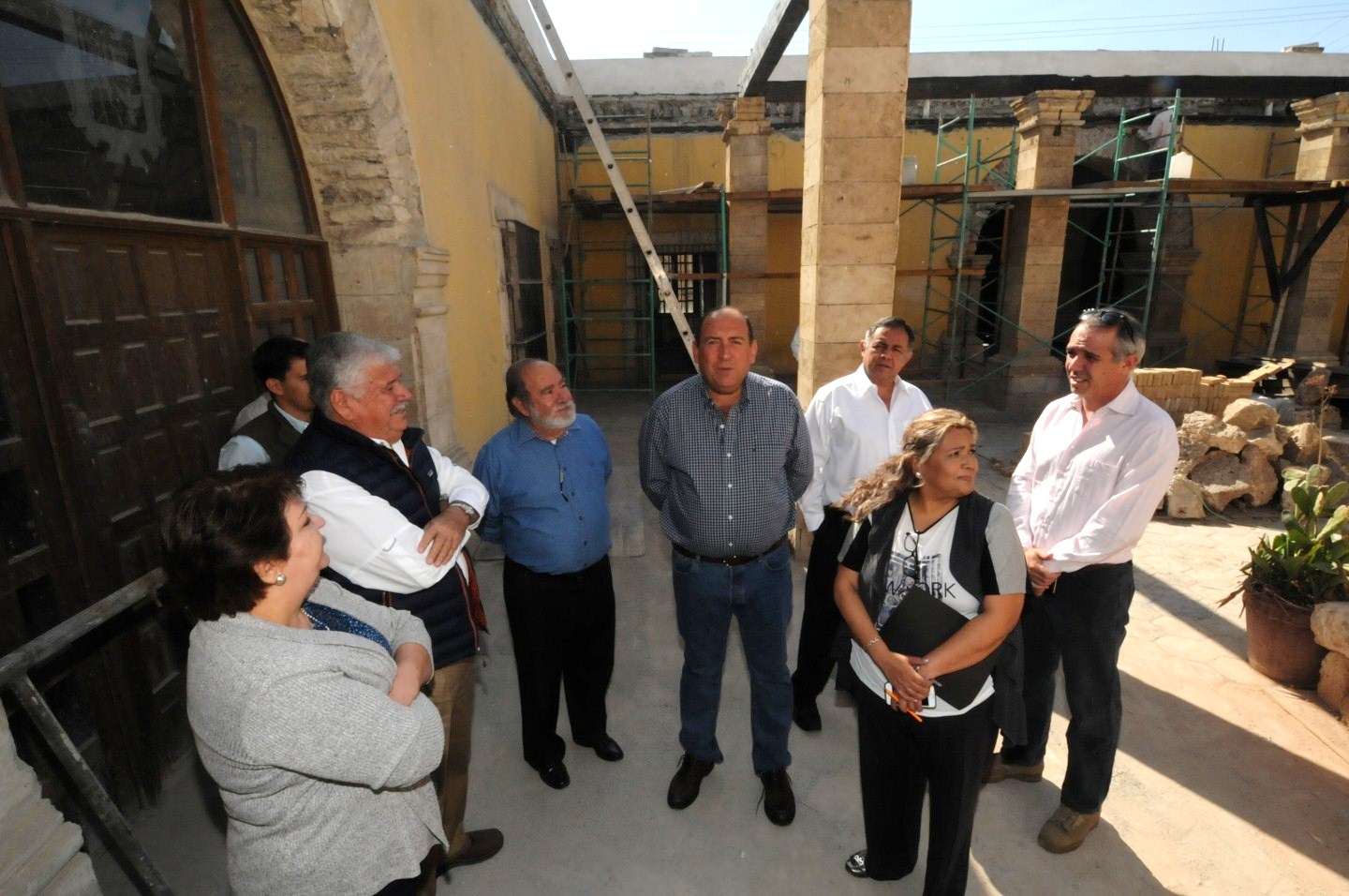 Supervisa Rubén rehabilitación <br> del Vito Alessio Robles