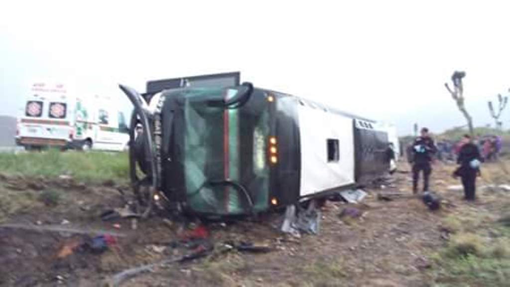 Mueren cinco personas en accidente sobre carretera 57