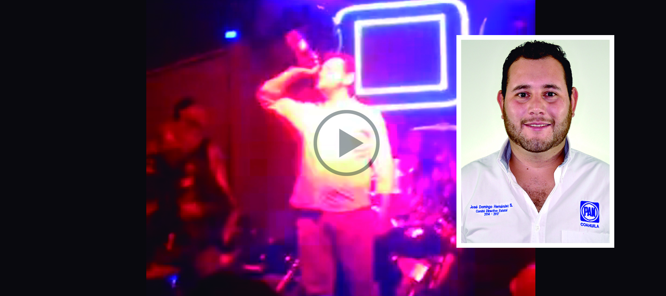 Exhiben a ‘sexy’ y ebrio líder panista de Coahuila