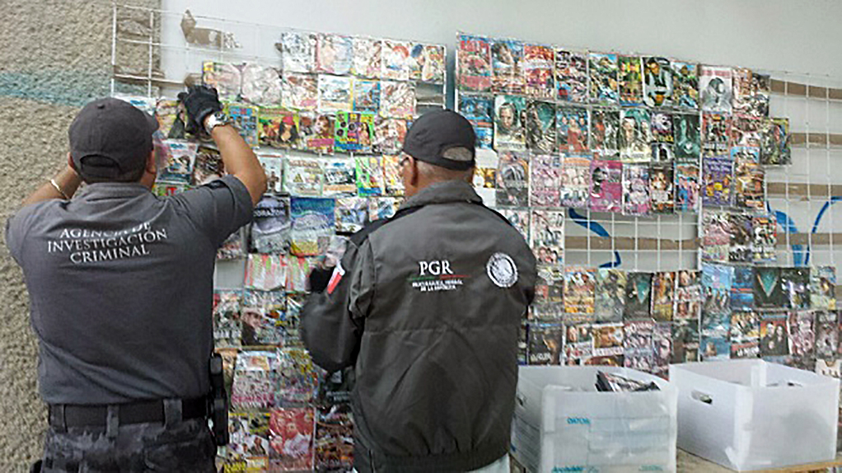 Reconoce EU lucha de PGR contra la “piratería”