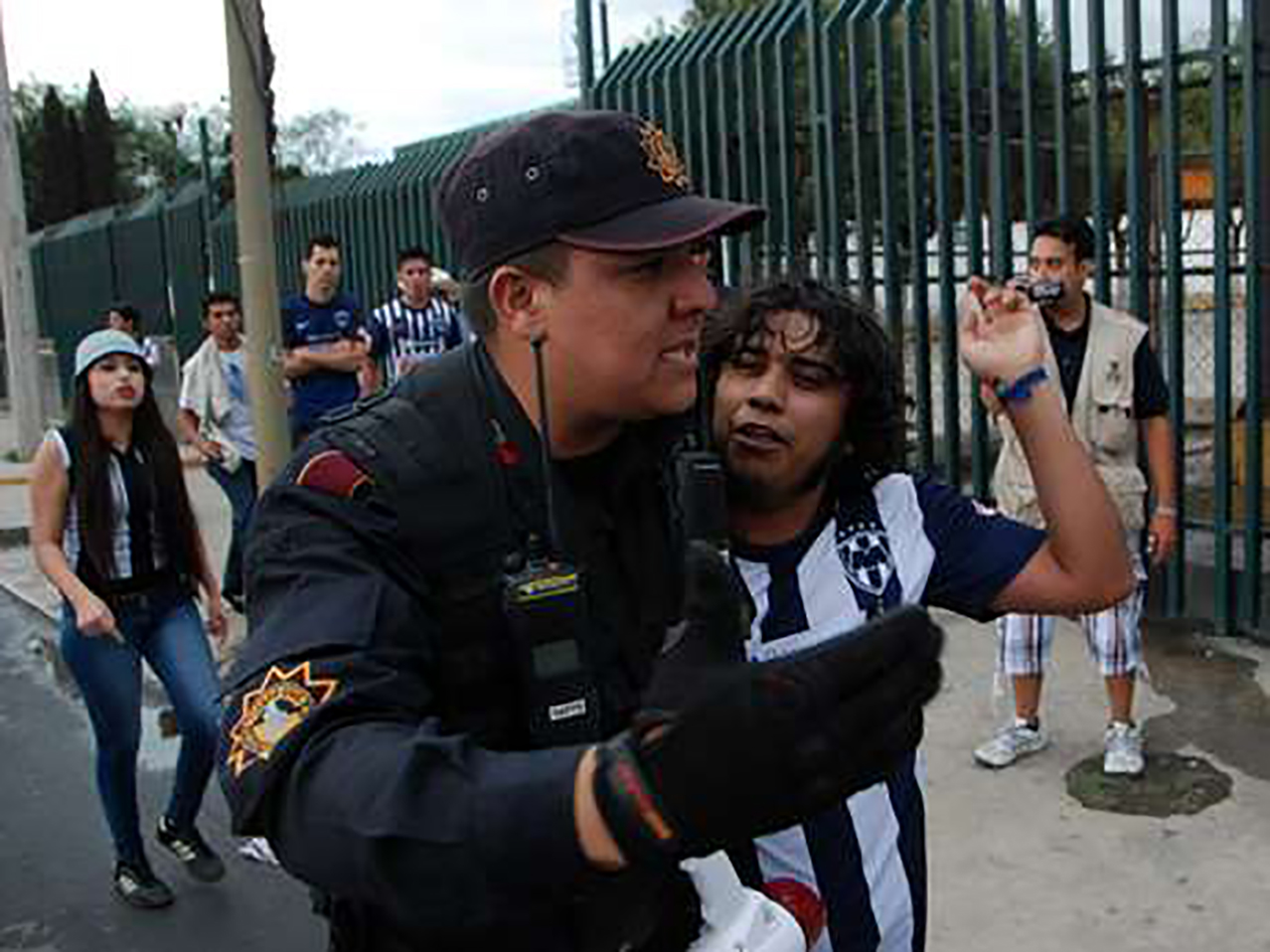 Vigilancia total a la afición regia