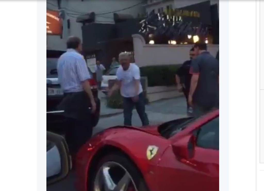 Explota de nuevo “Tuca Ferreti” tras chocar su Ferrari