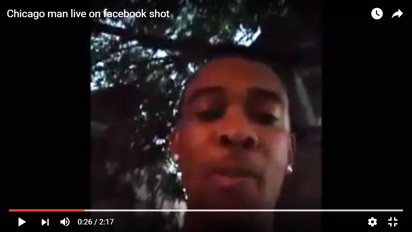 Transmite en vivo por Facebook su muerte