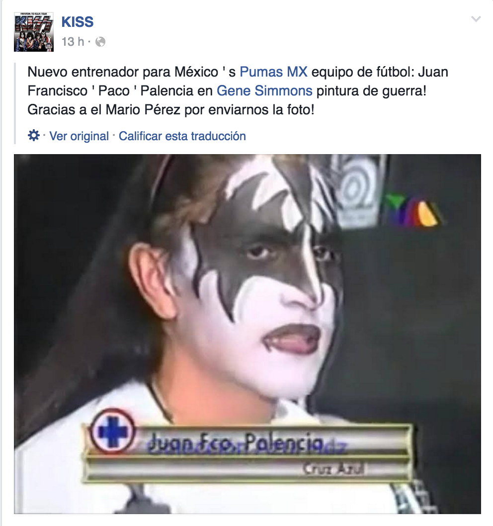 Celebra Kiss nombramiento de Palencia como DT de Pumas