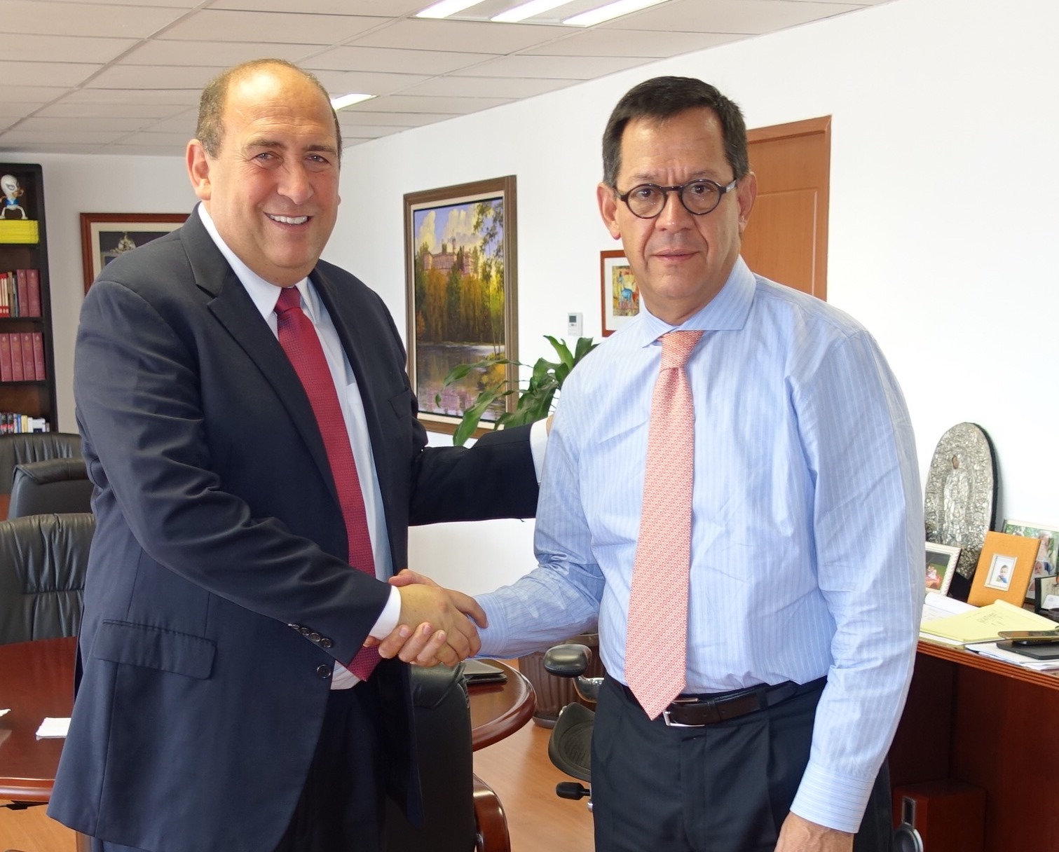 Se reúne Rubén con Roberto Campa