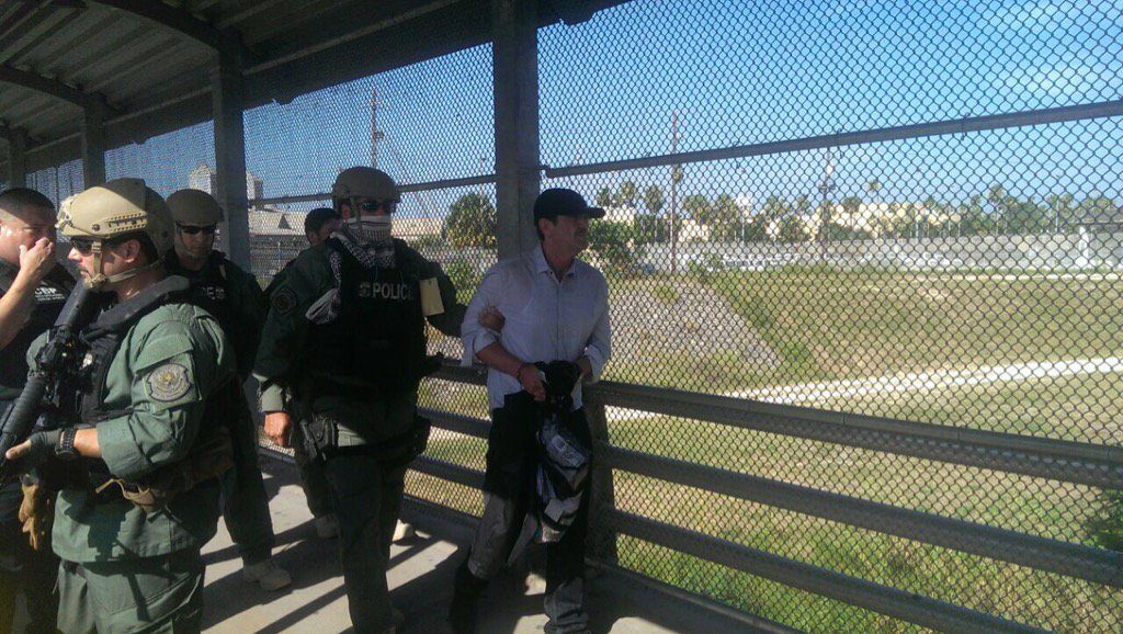 Entregan a “El Güero” Palma a autoridades mexicanas