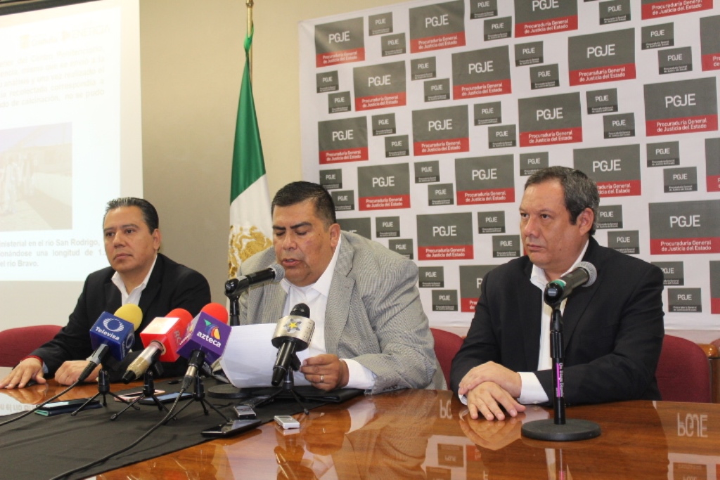 Presenta PGJE avances en materia de desaparición forzada de personas