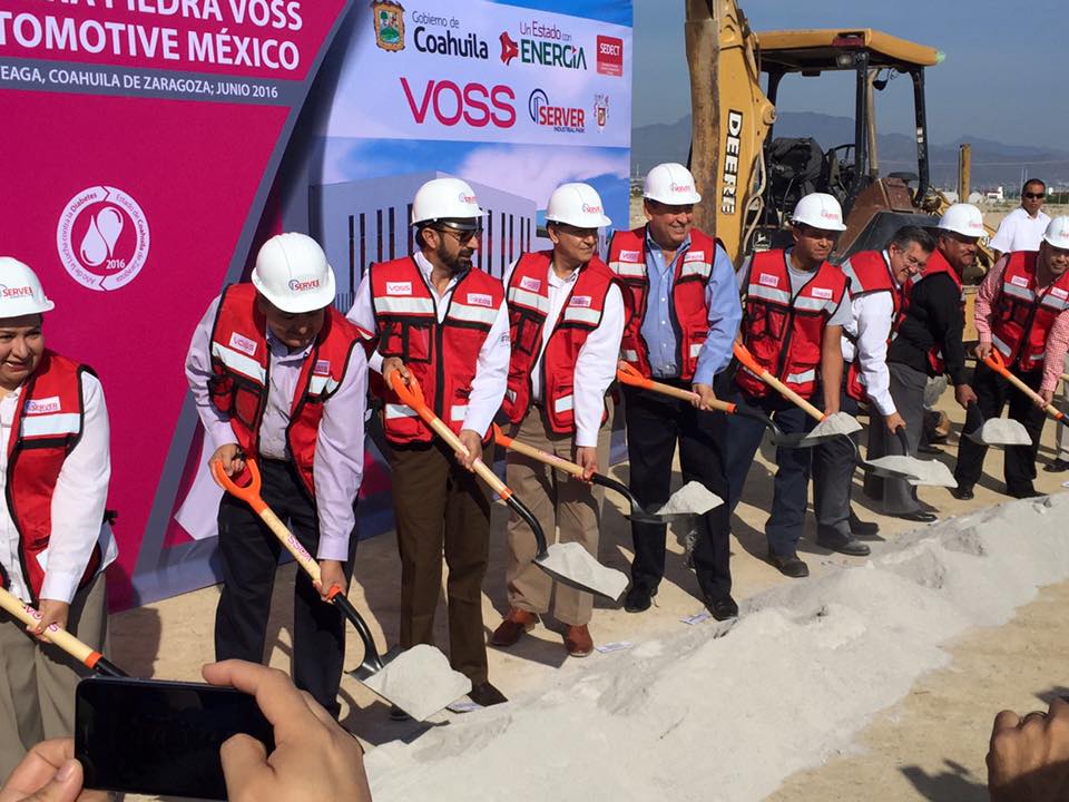 Inicia Voss construcción de <br>nueva planta en Arteaga