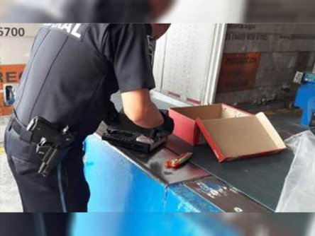 Aseguran cocaína oculta en videocasetera en aeropuerto de SLP