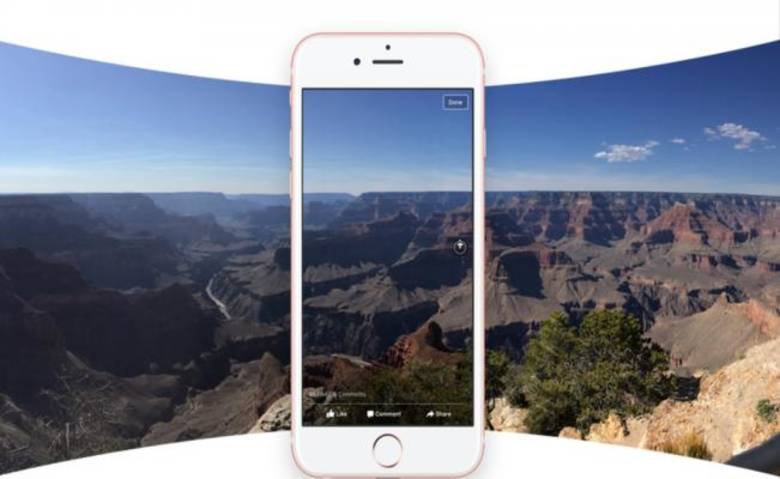 Llegan a Facebook las fotos en 360 grados