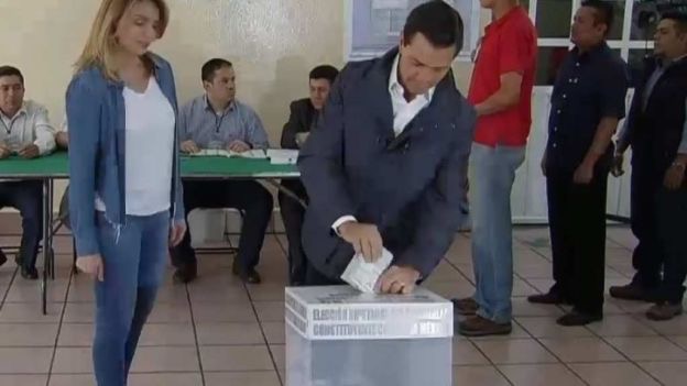 Reporta EPN incidentes <br>menores en comicios