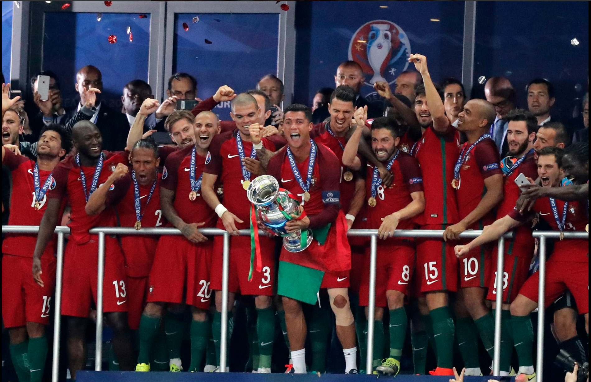 Sin CR7, Portugal conquista la Euro