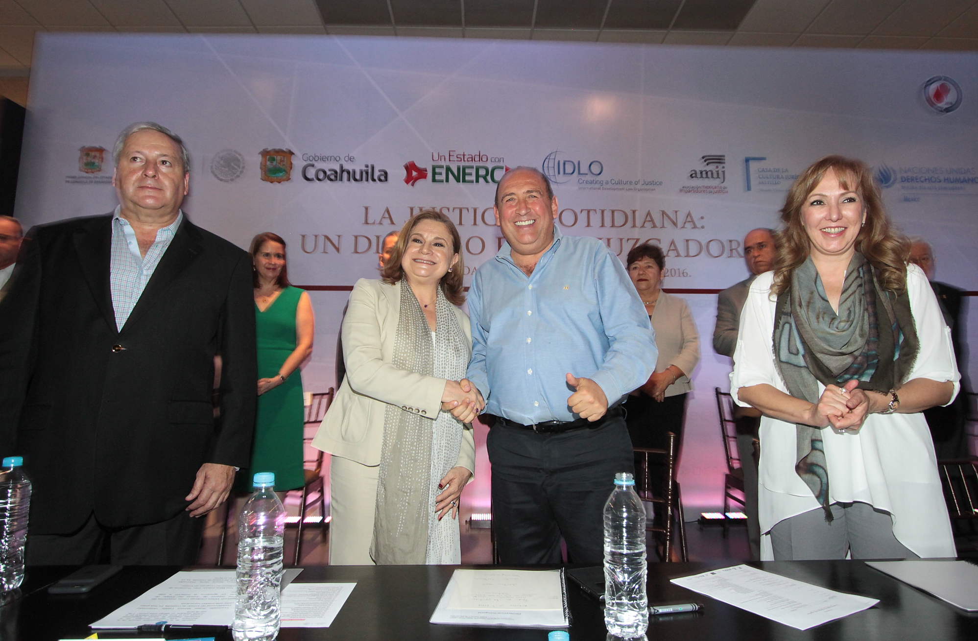 Reconoce Arely Gómez avances <br>de Coahuila en justicia cotidiana