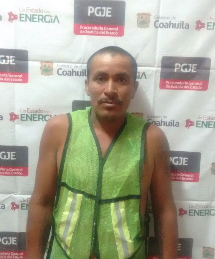 Detienen elementos de la PGJE a homicida que se escondía en Acuña