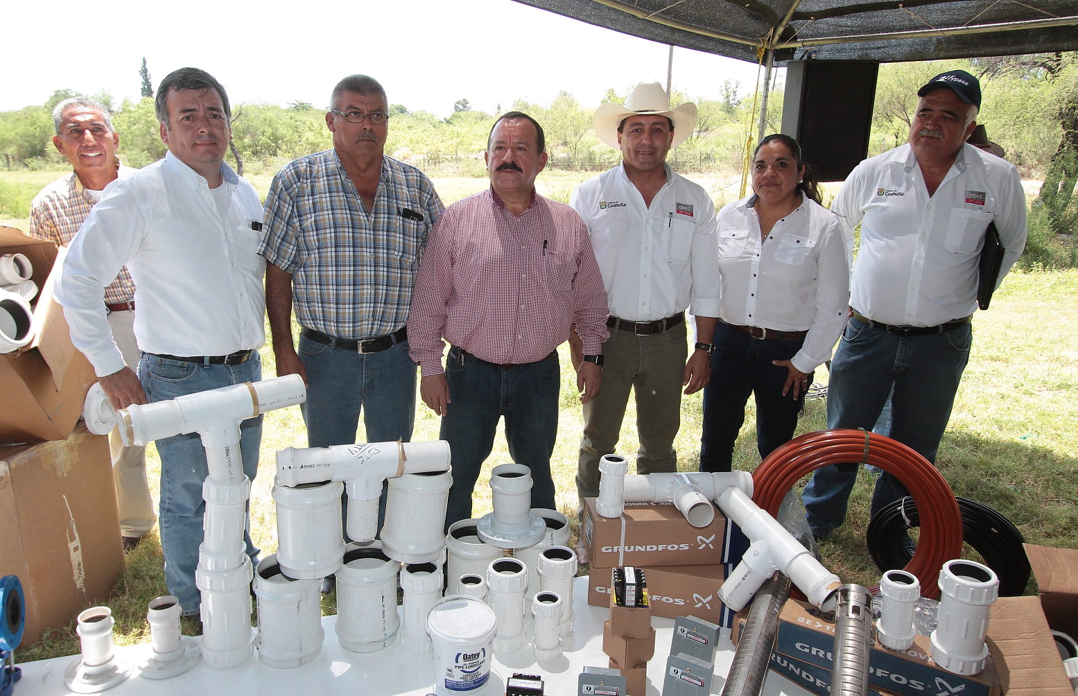 Inicia Estado obras para solucionar <br>problema de abasto de agua en Zaragoza