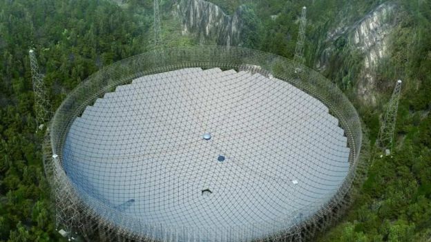China construye radiotelescopio gigante para buscar vida extraterrestre