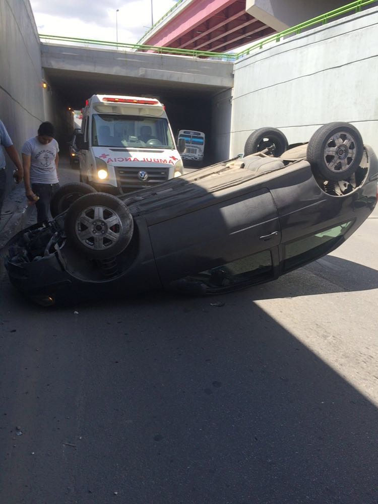 Accidente vial en Saltillo