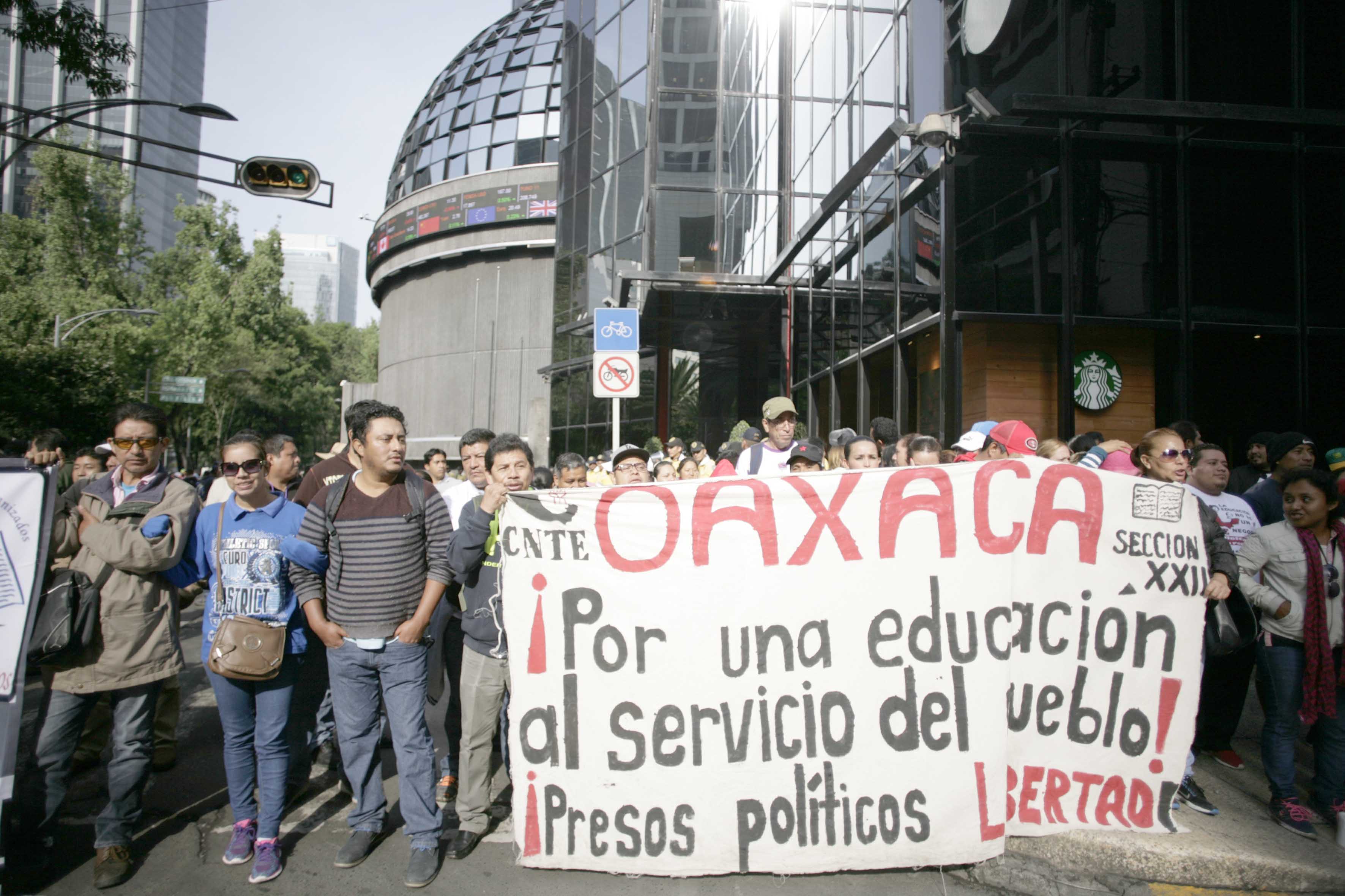 CNTE realizará paros en escuelas de la CDMX