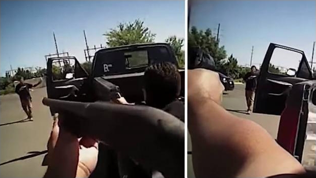 Difunden video de policías que abaten a joven en EU