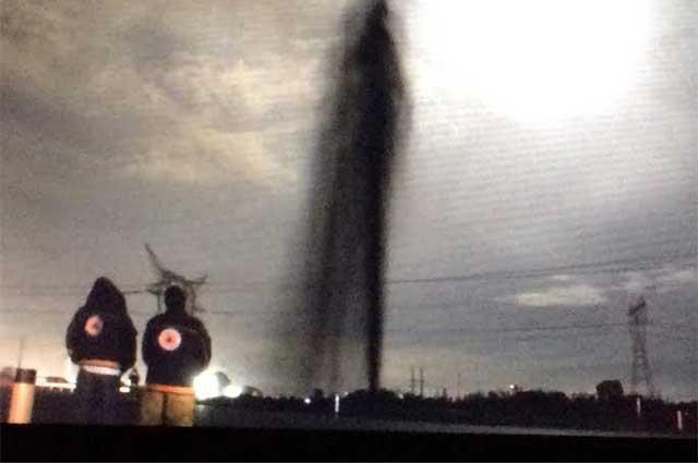 Fuga en toma clandestina causa alarma en Puebla