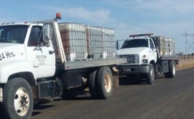 Aseguran un rancho en Sonora y 14 mil litros de hidrocarburo