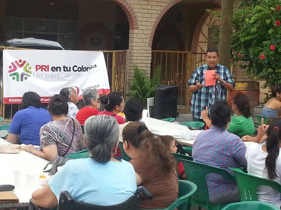 Consolida PRI Coahuila cercanía con la gente a través de programas sociales