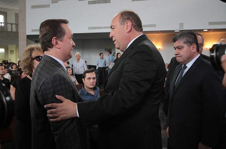 Asiste Rubén Moreira Valdez a funerales de don Braulio Cárdenas