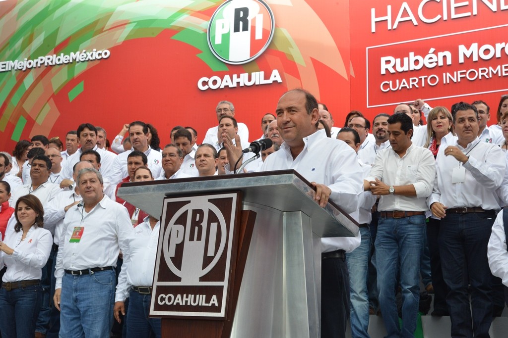 “Basta de calumnias, los resultados están <br>a la vista”: Respalda PRI a Rubén Moreira